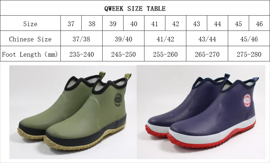 New Men Ankle Boots Rain Fishing Casual Shoes Waterproof Male Rubber Winter Chef Work Wellies Footwear Snakers Men
New Men Ankle Boots Rain Fishing Casual Shoes Waterproof Male Rubber Winter Chef Work Wellies Footwear Snakers Men