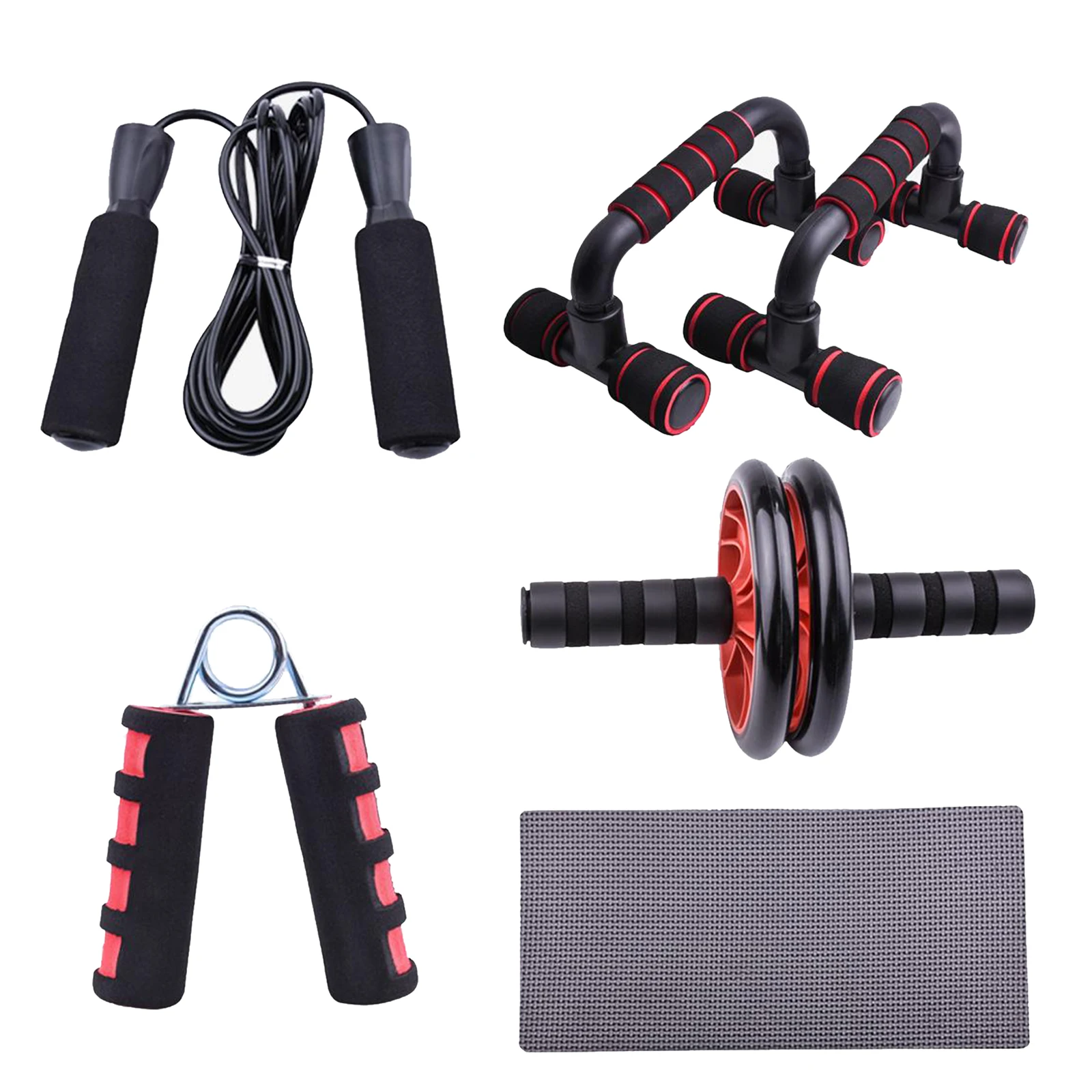 5-in-1 Push Up Bar Stand, Fitness Equipment Padded Handles for Secure Grip Non Skid Jump Rope Set
5-in-1 Push Up Bar Stand, Fitness Equipment Padded Handles for Secure Grip Non Skid Jump Rope Set