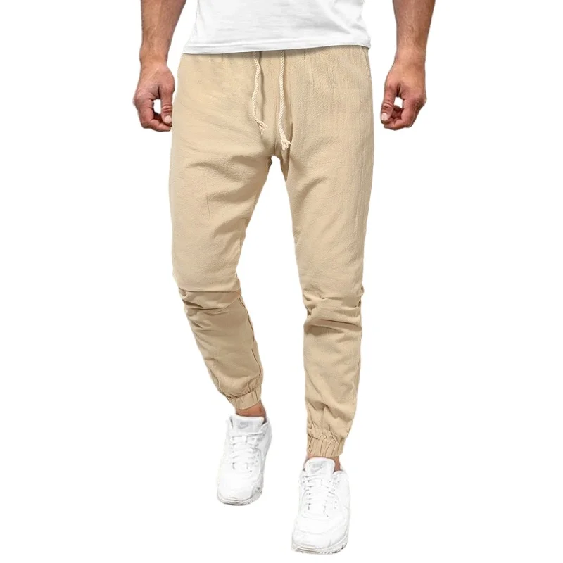 2021 Men's Casual Lace-up Spring New Pantalon Noir Cotton Stretch Pants Slim Casual Trousers Mens Clothing Joggers Men
2021 Men's Casual Lace-up Spring New Pantalon Noir Cotton Stretch Pants Slim Casual Trousers Mens Clothing Joggers Men