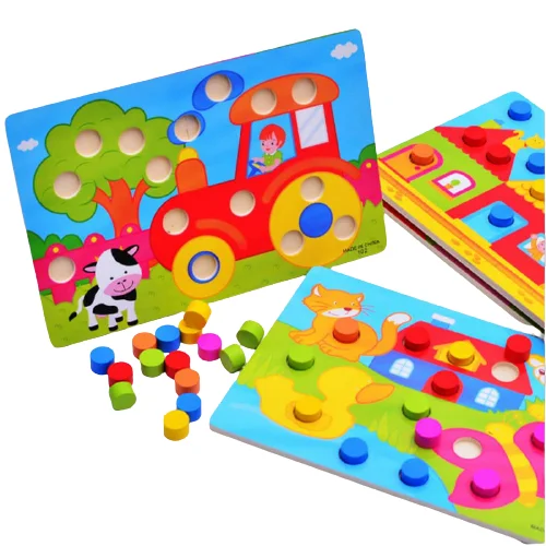 Color Cognition Board Montessori Educational Toys For Children Wooden Toy Jigsaw Early Learning Color Match Game Kids Baby Toys
Color Cognition Board Montessori Educational Toys For Children Wooden Toy Jigsaw Early Learning Color Match Game Kids Baby Toys