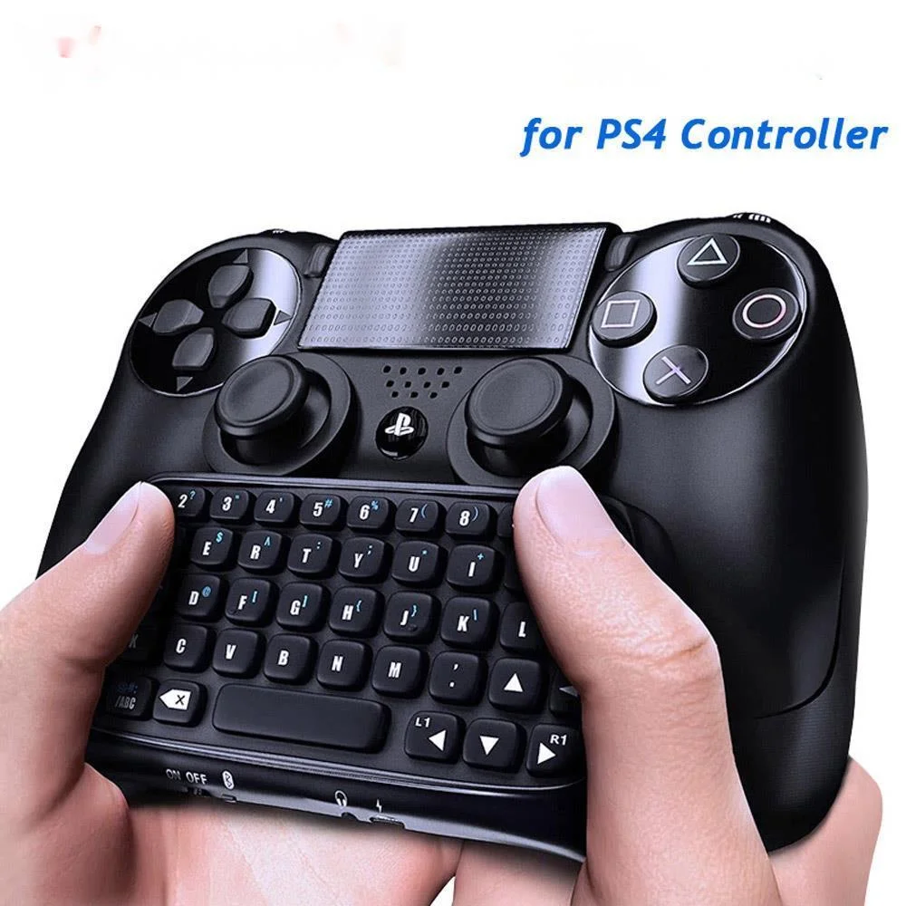 Keyboard Wireless For Ps4 Controller Accessories Message Chatpad For Ps4/slim/pro For Playstation 4/slim/pro
Keyboard Wireless For Ps4 Controller Accessories Message Chatpad For Ps4/slim/pro For Playstation 4/slim/pro
