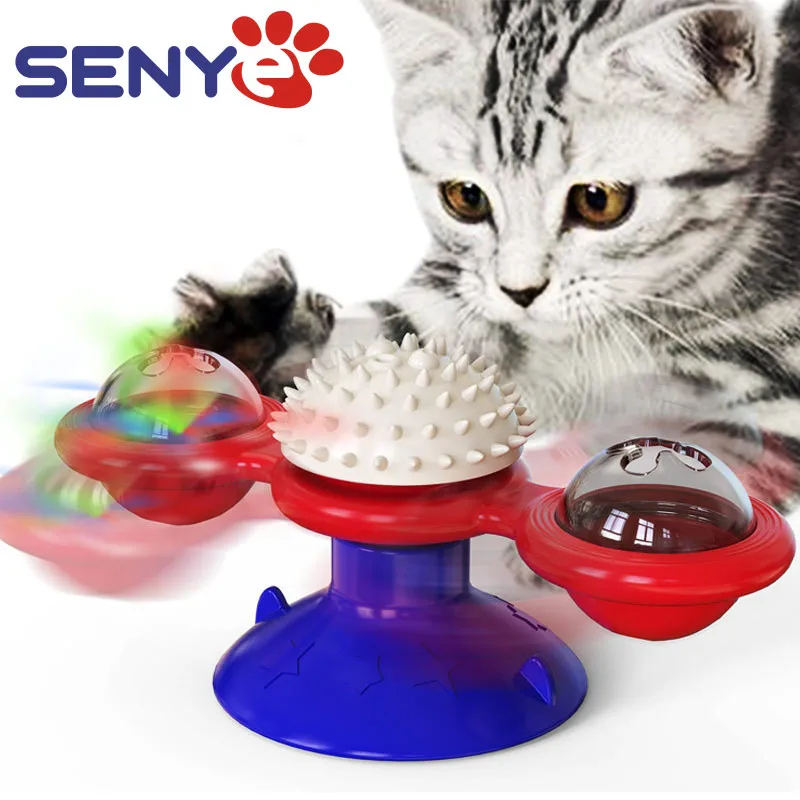 Pet Products Cross-Border New Product Hot Style Turn Windmill Kitty Toy Bucket Funny Cat Turntable Ball Mint Pet Supplies Toys
Pet Products Cross-Border New Product Hot Style Turn Windmill Kitty Toy Bucket Funny Cat Turntable Ball Mint Pet Supplies Toys
