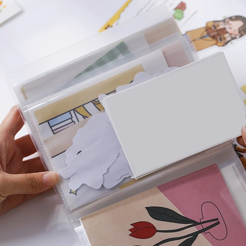 Premium Clear PP A6 Photo Album 40 Pockets Large Capacity A6 Card Holder Ideal for Organising 4'' x 6'' Photos
Premium Clear PP A6 Photo Album 40 Pockets Large Capacity A6 Card Holder Ideal for Organising 4'' x 6'' Photos