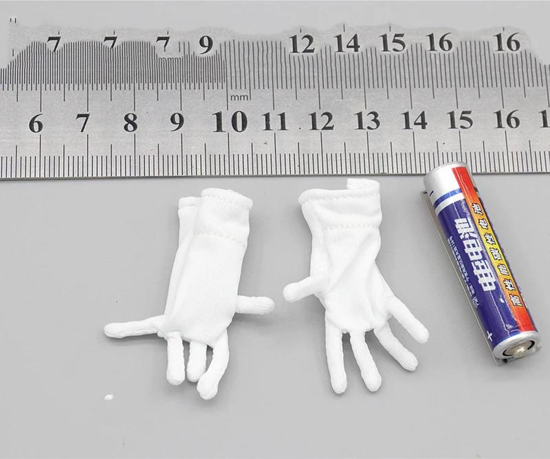 1/6 Scale German Army's Etiquette White and Grey Gloves Models for 12''Body DIY Accessories
1/6 Scale German Army's Etiquette White and Grey Gloves Models for 12''Body DIY Accessories