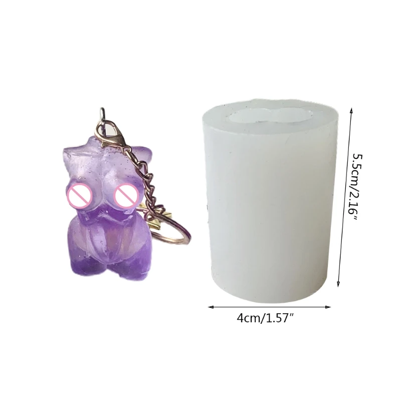 L5YA 3D Female Model Keychain Epoxy Resin Mold Pendant Casting Silicone Mould DIY Crafts Jewelry Home Decorations Casting Tools
L5YA 3D Female Model Keychain Epoxy Resin Mold Pendant Casting Silicone Mould DIY Crafts Jewelry Home Decorations Casting Tools