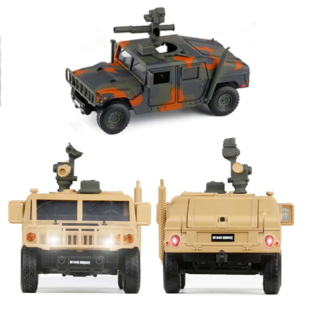 1:32 Scale Military Model Off-road Vehicle Toy Car Simulation Hummer H1 SUV Sound Light Pull Back Car Model Toy for Kids Gift
1:32 Scale Military Model Off-road Vehicle Toy Car Simulation Hummer H1 SUV Sound Light Pull Back Car Model Toy for Kids Gift