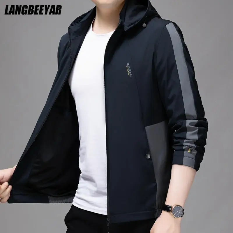 Top Quality Designer Brand Casual Fashion Hooded Patchwork Mens Jackets And Coats Windbreaker Autumn Winter Men Clothing
Top Quality Designer Brand Casual Fashion Hooded Patchwork Mens Jackets And Coats Windbreaker Autumn Winter Men Clothing