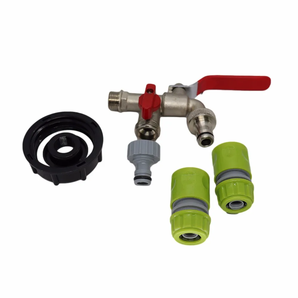 Brass+Plastic IBC Adapter 1/2 Inch Drain Tap Brass Bib Corrosion Resistant Rainwater Tank Connector Accessories
Brass+Plastic IBC Adapter 1/2 Inch Drain Tap Brass Bib Corrosion Resistant Rainwater Tank Connector Accessories