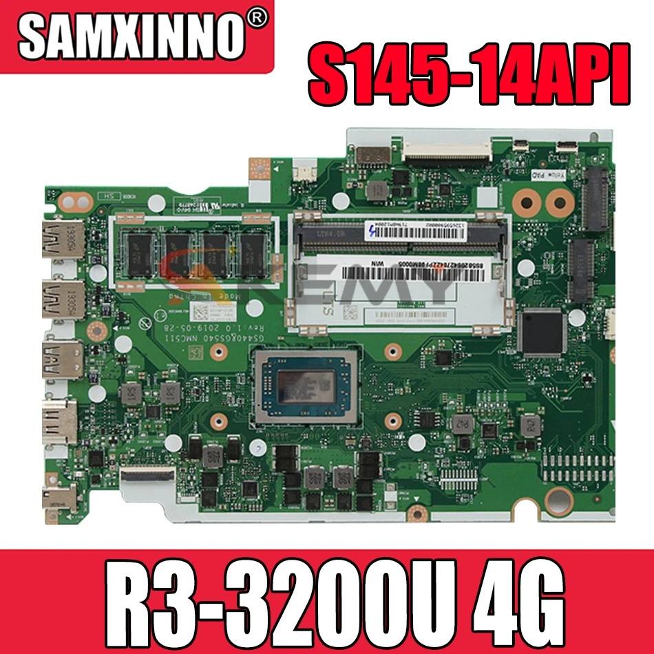 NM-C511 для Lenovo IdeaPad S145-14API портативный материнская плата NM-C511 с процессором R3 3200U и 4G DDR4 100% тесты работы материнская плата
NM-C511 для Lenovo IdeaPad S145-14API портативный материнская плата NM-C511 с процессором R3 3200U и 4G DDR4 100% тесты работы материнская плата