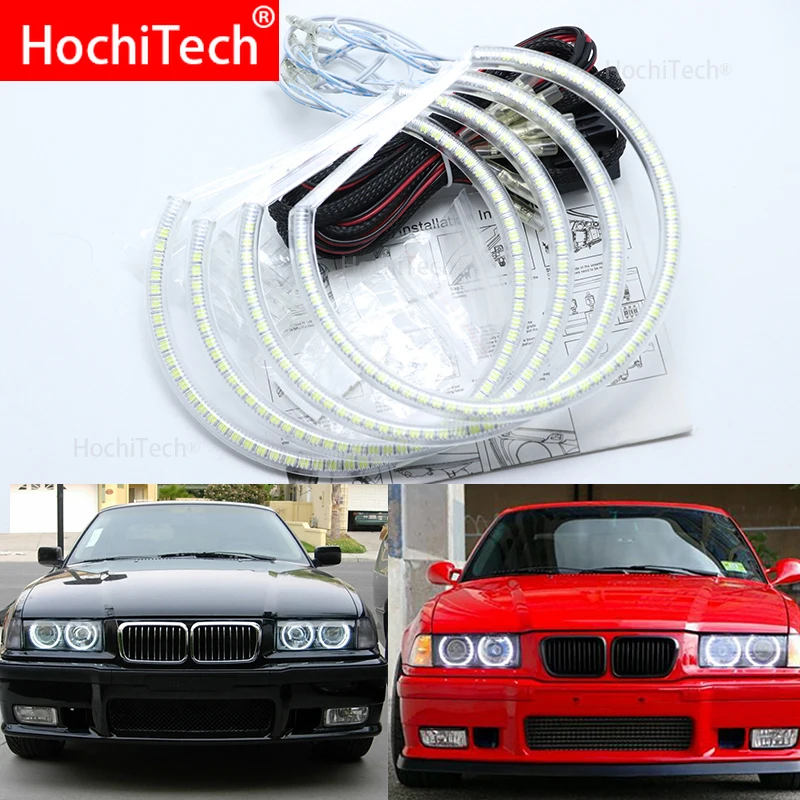 For BMW 3 Series E36 1990-2000 Excellent Ultra bright illumination smd led Angel Eyes kit halo ring
For BMW 3 Series E36 1990-2000 Excellent Ultra bright illumination smd led Angel Eyes kit halo ring