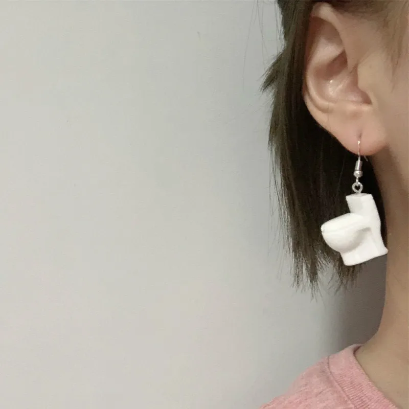 2020 Exaggerated Toilet Bath Crock Tub Resin Dangle Drop Earrings for Women Funny Water Dispenser Personality Creative Earrings
2020 Exaggerated Toilet Bath Crock Tub Resin Dangle Drop Earrings for Women Funny Water Dispenser Personality Creative Earrings