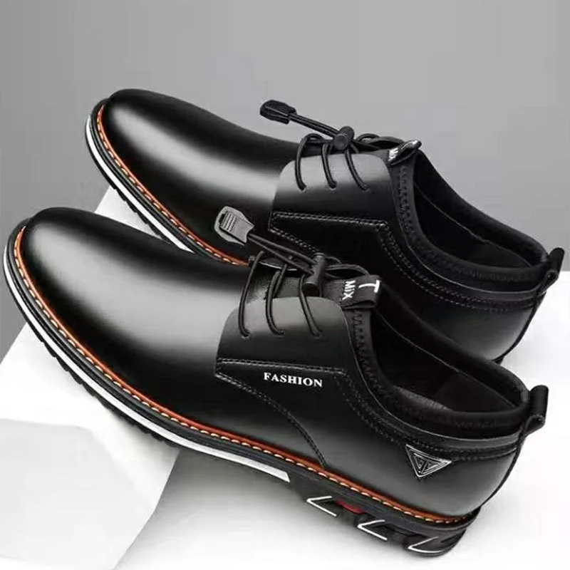 New Men Shoes Leather Cowhide Leather Shoes Men Comfortable Low-top British Casual Single Shoes Leather Shoes Formal Shoes
New Men Shoes Leather Cowhide Leather Shoes Men Comfortable Low-top British Casual Single Shoes Leather Shoes Formal Shoes