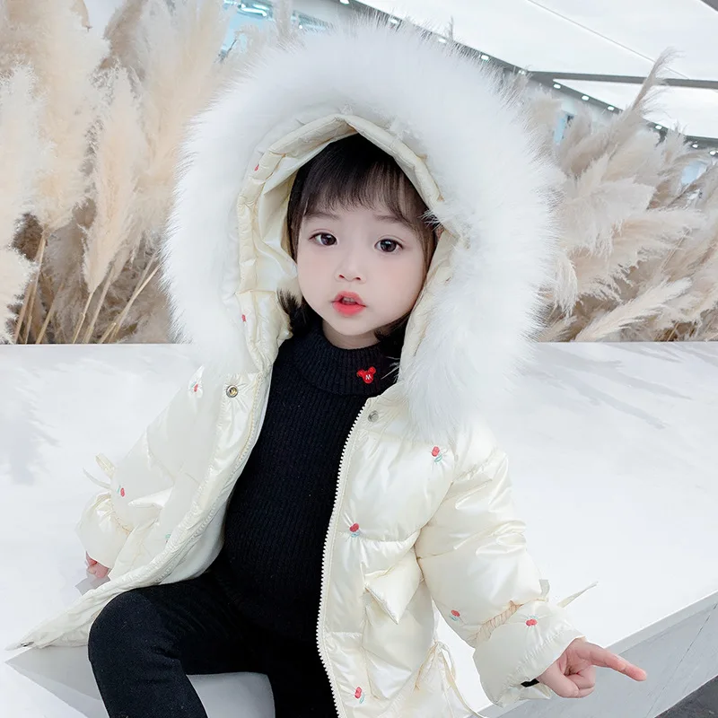 Girls' Embroidered Cherry Cotton Dress 2020 Winter Dress Baby's Western Style Thickened Coat Winter Coat for Girls
Girls' Embroidered Cherry Cotton Dress 2020 Winter Dress Baby's Western Style Thickened Coat Winter Coat for Girls