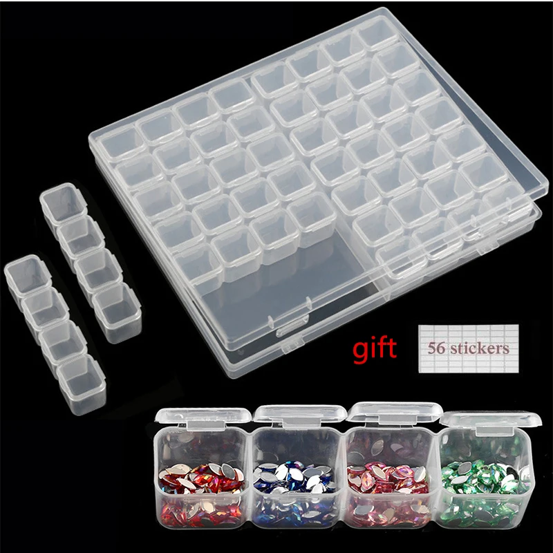 28/56 Grids Dismountable Diamond Embroidery Accessories Diamond Painting Boxes Cross Stitch Cases Storage Organizer Home Storage
28/56 Grids Dismountable Diamond Embroidery Accessories Diamond Painting Boxes Cross Stitch Cases Storage Organizer Home Storage