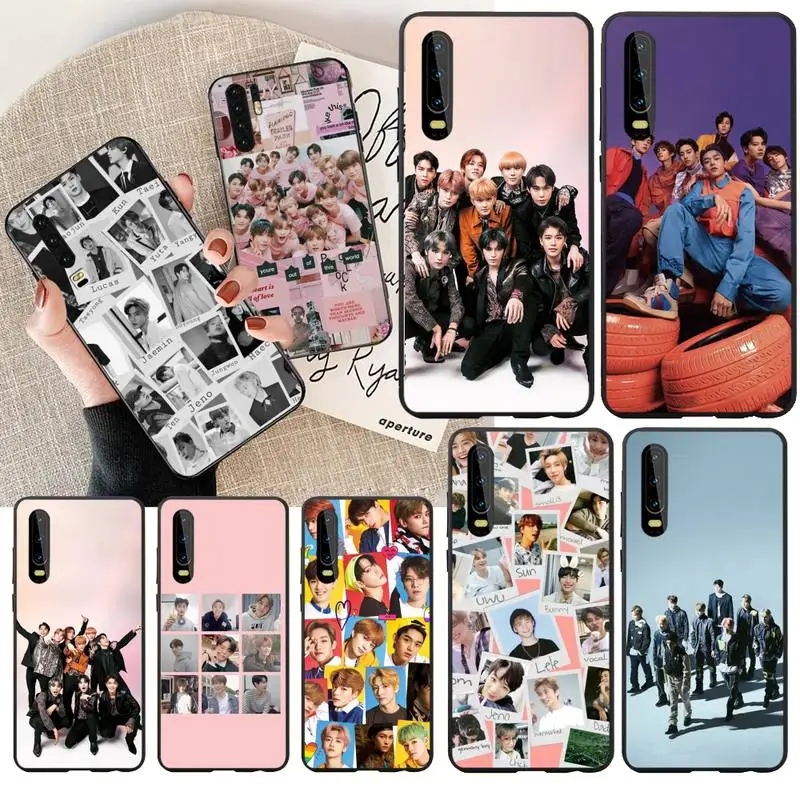 Чехол для телефона PENGHUWAN KPOP K.A.R.D MONSTA X NCT 127 с рисунком Huawei Honor 20 10 9 8 8x 8c 9x 7c 7a Lite view pro |