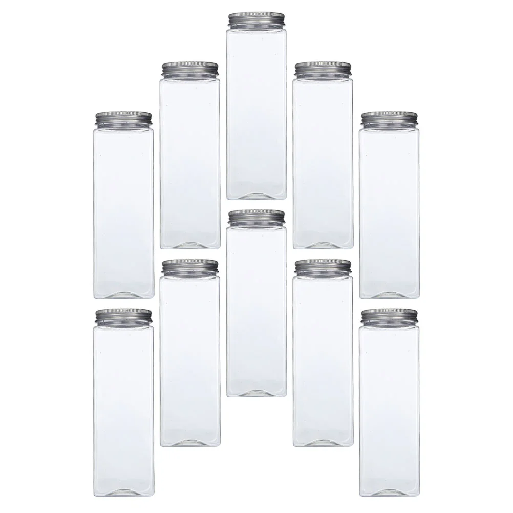 10pcs Practical Drink Bottles Transparent Bottles Yogurt Bottles 
10pcs Practical Drink Bottles Transparent Bottles Yogurt Bottles