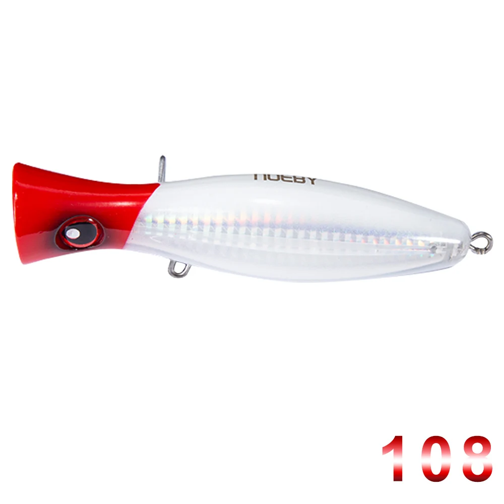 NOEBY 43g 78g Poppers Topwater Lure Wobbler Trolling Fishing Lure Equipment for Fisherman NBL9602
NOEBY 43g 78g Poppers Topwater Lure Wobbler Trolling Fishing Lure Equipment for Fisherman NBL9602