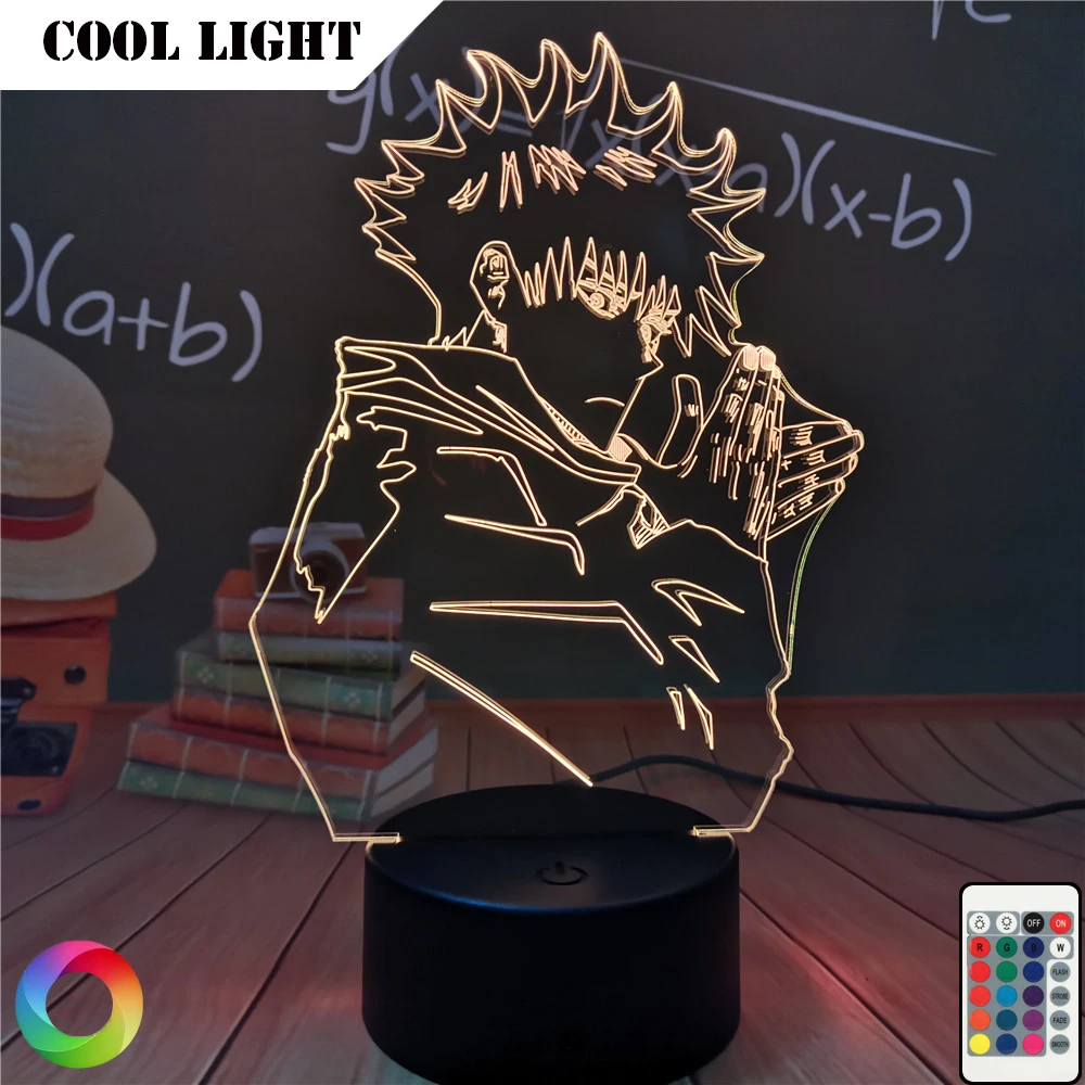 Anime Lamp Megumi Fushiguro 3D cool Light Jujutsu Kaisen Led Night Light for Birthday Gift Jujutsu Kaisen Megumi Fushiguro Lamp
Anime Lamp Megumi Fushiguro 3D cool Light Jujutsu Kaisen Led Night Light for Birthday Gift Jujutsu Kaisen Megumi Fushiguro Lamp