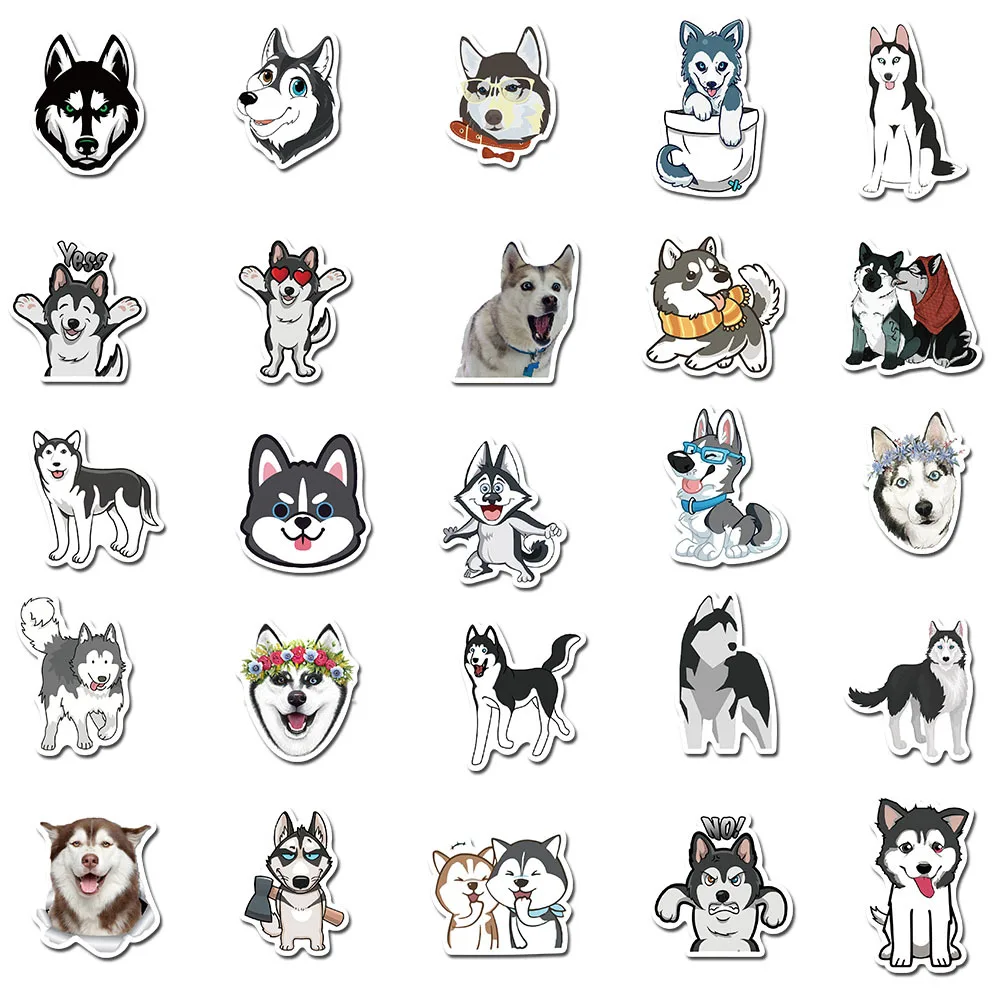 50Pcs Cute Animal Husky Stickers Laptop Suitcase Luggage Skateboard Graffiti Phone Fridge Cartoon Stickers Dogs Decal Toy Gift
50Pcs Cute Animal Husky Stickers Laptop Suitcase Luggage Skateboard Graffiti Phone Fridge Cartoon Stickers Dogs Decal Toy Gift