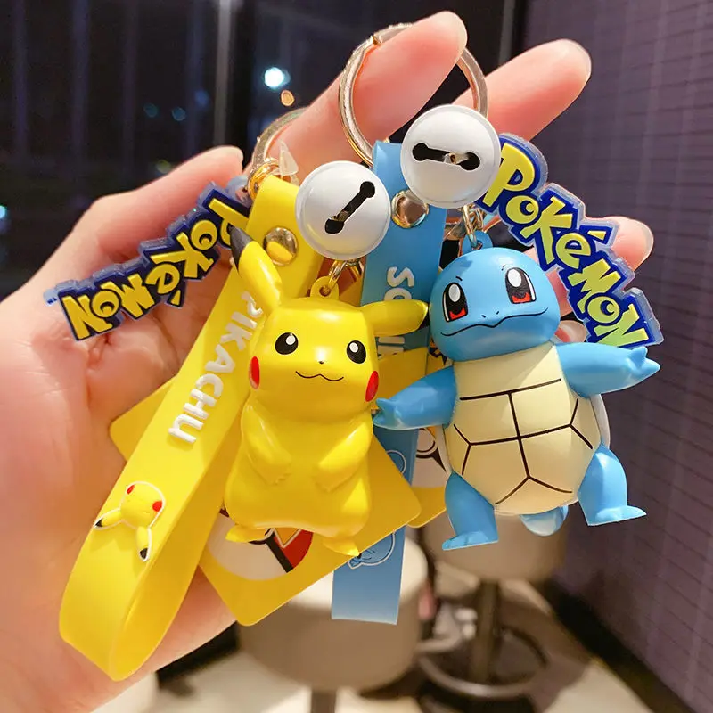 Genuine Cartoon Anime Pokémon Keychain Pendant Cute Pikachu Doll Keychain Ring Creative Gift Pokemon kawaii car accessories
Genuine Cartoon Anime Pokémon Keychain Pendant Cute Pikachu Doll Keychain Ring Creative Gift Pokemon kawaii car accessories