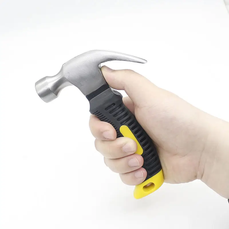 Mini Claw Hammer Woodworking ToolsMultifunctional Hand DIY Punching Tool Emergency Escape Hammernail Puller Hammer For Leather
Mini Claw Hammer Woodworking ToolsMultifunctional Hand DIY Punching Tool Emergency Escape Hammernail Puller Hammer For Leather