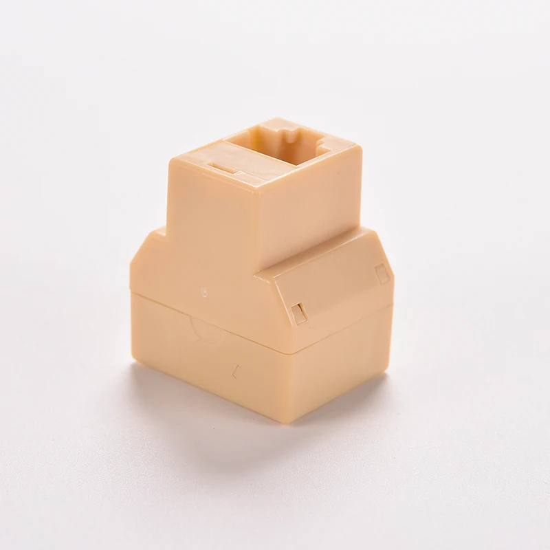 Socket Network Plug LAN Port 1 to 2 Socket Splitter Connector Adapter DZ517 RJ45 Coupler 8P8C Ethernet Cable Extender
Socket Network Plug LAN Port 1 to 2 Socket Splitter Connector Adapter DZ517 RJ45 Coupler 8P8C Ethernet Cable Extender