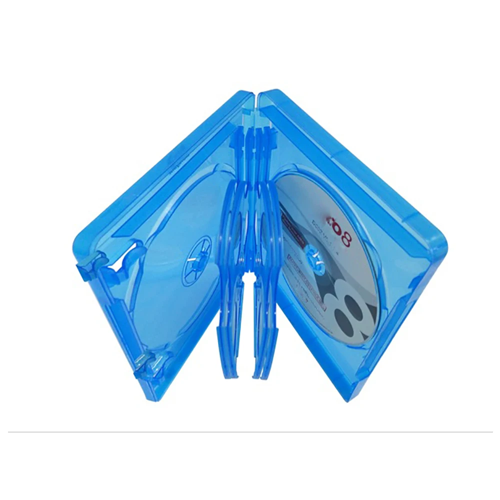 High quality 10 Disc DVD transparent Convenient Storage protection Box Accessories
High quality 10 Disc DVD transparent Convenient Storage protection Box Accessories