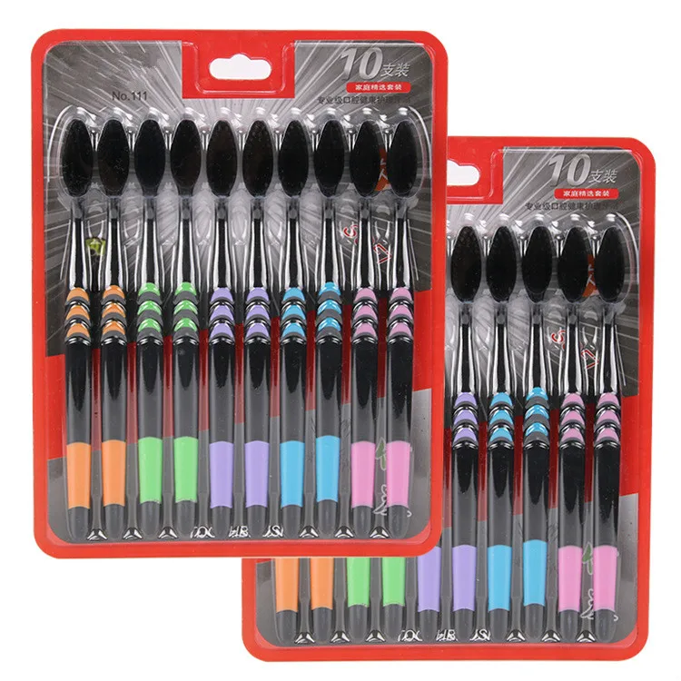 toothbrush 10pcs bamboo charcoal nano toothbrush adult oral care soft brush set toothbrush fine wool travel toothbrush
toothbrush 10pcs bamboo charcoal nano toothbrush adult oral care soft brush set toothbrush fine wool travel toothbrush