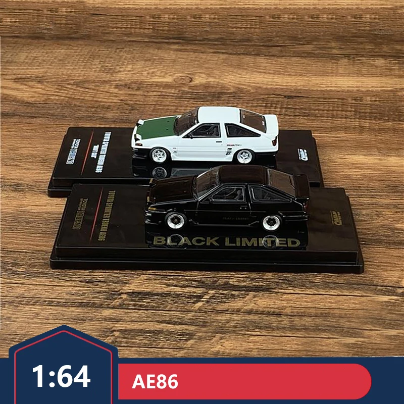 INNO black 1:64 Toyota AE86 стоячая фара версия SPRINTER TRUENO модель автомобиля из сплава | Игрушки