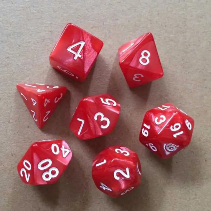 Gambling 7pcs/Set Game Multi Sides Dice Color Dices Game Playing For TRPG Game Lover For Parties For Parties TRPG Gamer
Gambling 7pcs/Set Game Multi Sides Dice Color Dices Game Playing For TRPG Game Lover For Parties For Parties TRPG Gamer