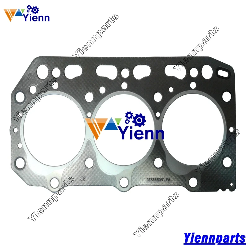 For Yanmar 3TN82 3TNA82 Head Gasket 19812-01333 For Yanmar YSR3000 YSR3010 CA25 CA28 CA32 Tractor Diesel Engine Parts
For Yanmar 3TN82 3TNA82 Head Gasket 19812-01333 For Yanmar YSR3000 YSR3010 CA25 CA28 CA32 Tractor Diesel Engine Parts