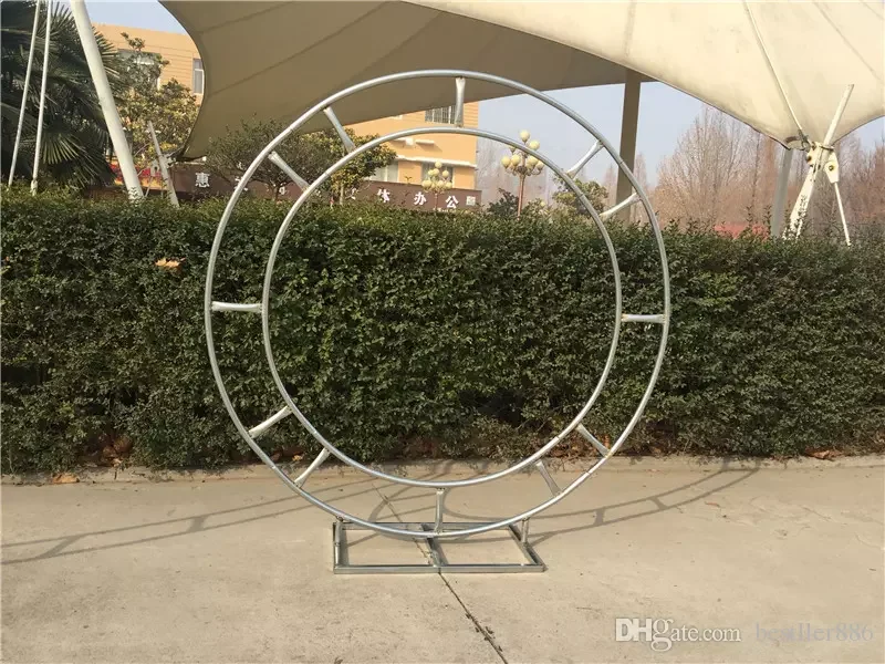 New DIY Wedding Prop Iron Ring Shelf Artificial Flower Wall Stand Door Wedding Background Decor Iron Round Arch Frame
New DIY Wedding Prop Iron Ring Shelf Artificial Flower Wall Stand Door Wedding Background Decor Iron Round Arch Frame