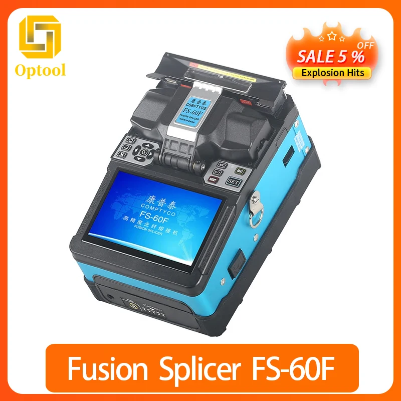 FS-60F 2021 новый продукт FTTH волоконно-оптические сварочные Сращивание машина оптоволоконный сварной сплайс 
FS-60F 2021 новый продукт FTTH волоконно-оптические сварочные Сращивание машина оптоволоконный сварной сплайс