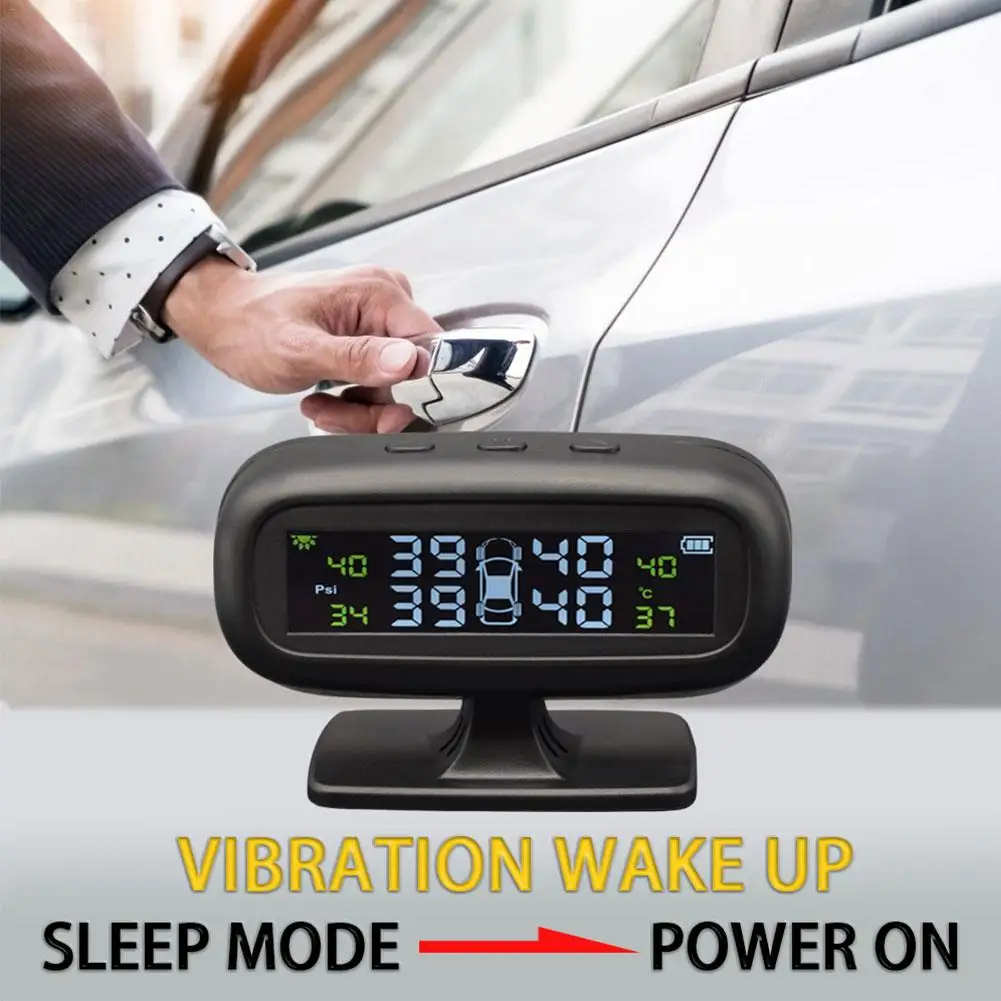 Car Tire Pressure Monitoring System Car TPMS Solar Power Digital Gauge With LCD Color Display Car Alarm Tire Pressure
Car Tire Pressure Monitoring System Car TPMS Solar Power Digital Gauge With LCD Color Display Car Alarm Tire Pressure