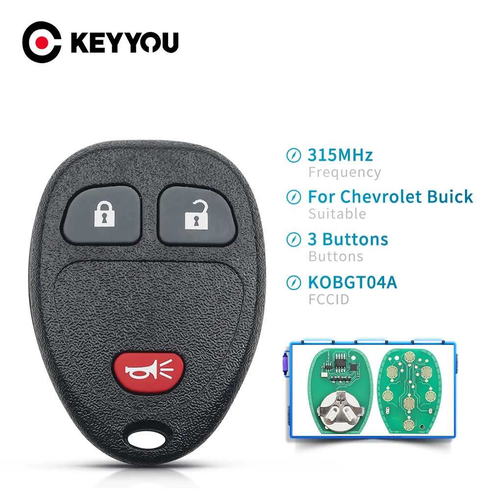 Пульт дистанционного управления KEYYOU KOBGT04A с 3 кнопками, 315 МГц для Chevrolet HHR, upander, Pontiac, Монтана, SV6, Saturn, реле Buick Terraza 2005, 2006
Пульт дистанционного управления KEYYOU KOBGT04A с 3 кнопками, 315 МГц для Chevrolet HHR, upander, Pontiac, Монтана, SV6, Saturn, реле Buick Terraza 2005, 2006