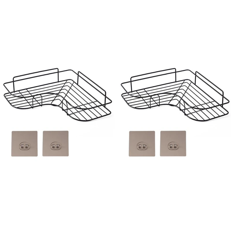 Shower Organizer Storage 2 Pack,Bathroom Corner Shelves, for Kitchen&Bathroom Accessories,Include 4Pcs Adhesive Sticker
Shower Organizer Storage 2 Pack,Bathroom Corner Shelves, for Kitchen&Bathroom Accessories,Include 4Pcs Adhesive Sticker