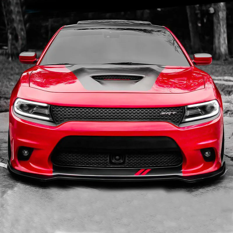 Loyalty for 2015-2021 Dodge Charger SRT Front Bumper Lip Spoiler Splitter Gloss Black Water Transfer Printing Car Accessories
Loyalty for 2015-2021 Dodge Charger SRT Front Bumper Lip Spoiler Splitter Gloss Black Water Transfer Printing Car Accessories