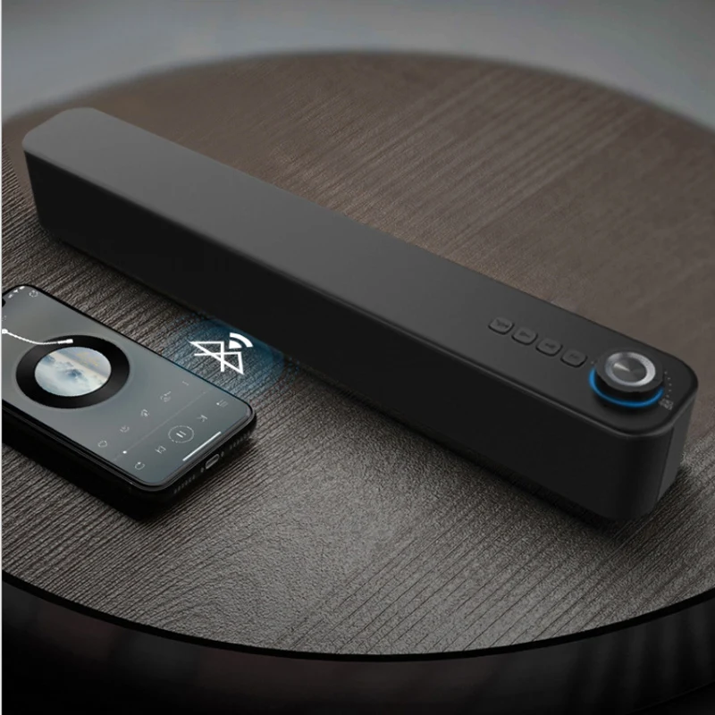 FM Radio Bluetooth 5.0 Wireless Speaker Sound Bar Home Theater Portable Stereo Surround SubWoofer Mini Column USB AUX TF Card
FM Radio Bluetooth 5.0 Wireless Speaker Sound Bar Home Theater Portable Stereo Surround SubWoofer Mini Column USB AUX TF Card