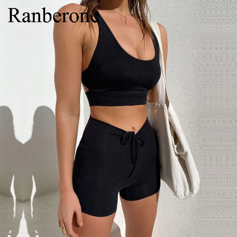 Комплект для йоги Ranberone, спортивный жилет, шорты, костюм, высокоэластичная одежда для йоги, женский спортивный костюм, фитнес, тренировки, бе...
Комплект для йоги Ranberone, спортивный жилет, шорты, костюм, высокоэластичная одежда для йоги, женский спортивный костюм, фитнес, тренировки, бе...