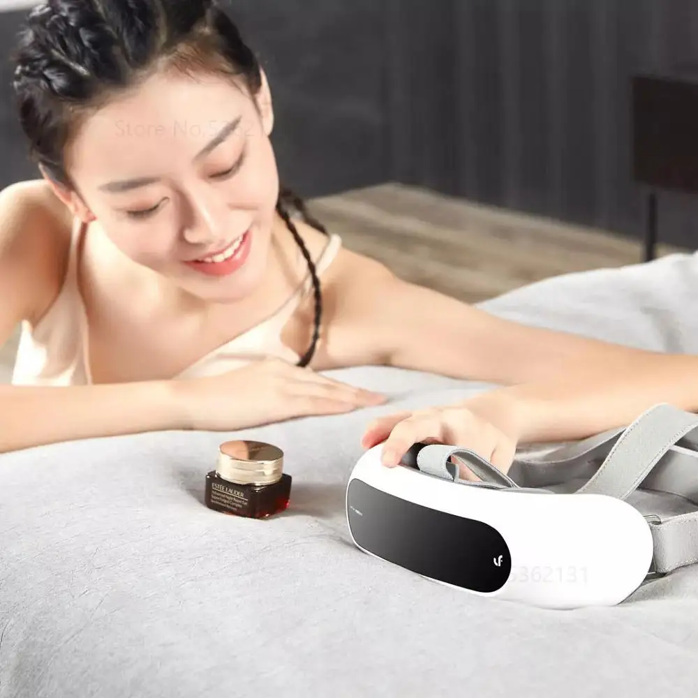 Youpin LF Eye Massager Heated Simulation Massage Hot Compress Fatigue Relieve Wireless Smart Eye Mask Therapy for Students
Youpin LF Eye Massager Heated Simulation Massage Hot Compress Fatigue Relieve Wireless Smart Eye Mask Therapy for Students