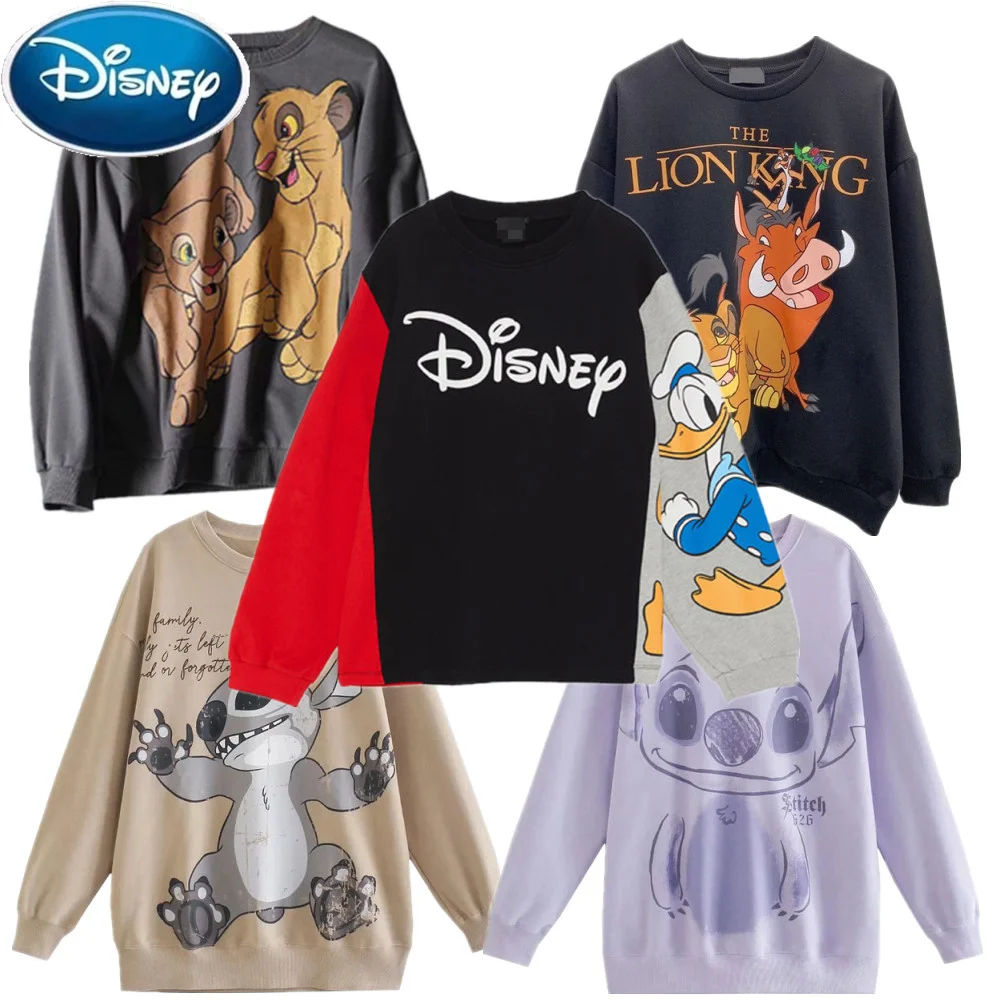 Женский Свободный свитшот с длинным рукавом, с принтом 
Женский Свободный свитшот с длинным рукавом, с принтом