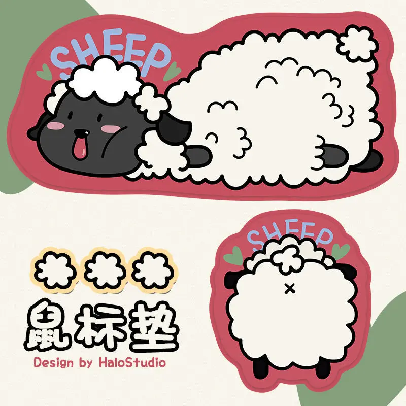 Original cloth mouse pad sheep and sheep special-shaped Japanese cute personality hand-painted
Original cloth mouse pad sheep and sheep special-shaped Japanese cute personality hand-painted