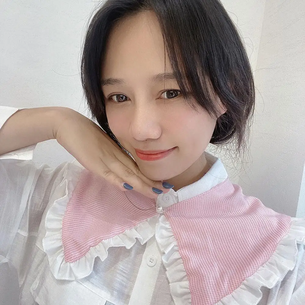 Fake Collar Women Cotton Plaid Shawl Blouse Shirt False Collar Accessories Detachable Top Clothes Dress Girls Blouse Collar
Fake Collar Women Cotton Plaid Shawl Blouse Shirt False Collar Accessories Detachable Top Clothes Dress Girls Blouse Collar