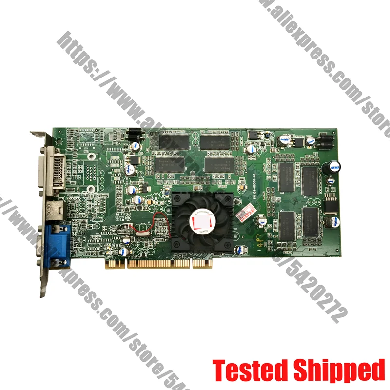 Видеокарта 30-10119-01 REV.A1 3X-PBXGG-AA ATI Radeon 7500, 64 Мб, PCI 
Видеокарта 30-10119-01 REV.A1 3X-PBXGG-AA ATI Radeon 7500, 64 Мб, PCI