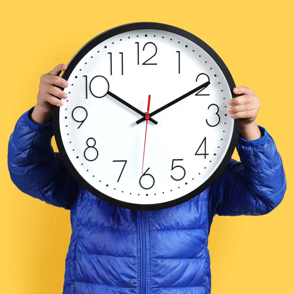 10 Inch Quartz Wall Horloges Low Noise Hanging Digital Clock Bedroom 25CM Creative Thick Border Watch For Living Room Decor
10 Inch Quartz Wall Horloges Low Noise Hanging Digital Clock Bedroom 25CM Creative Thick Border Watch For Living Room Decor