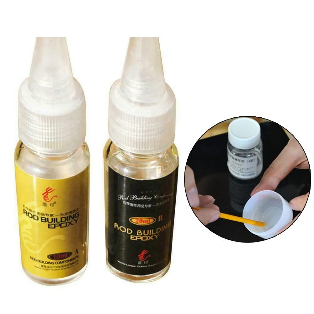 2 Bottle10ml 20ml Fishing Rod Building Epoxy Thread Coating Rod Building Epoxy A+B Glue DIY Raft Fishing Rods Pesca Iscas Tackle
2 Bottle10ml 20ml Fishing Rod Building Epoxy Thread Coating Rod Building Epoxy A+B Glue DIY Raft Fishing Rods Pesca Iscas Tackle
