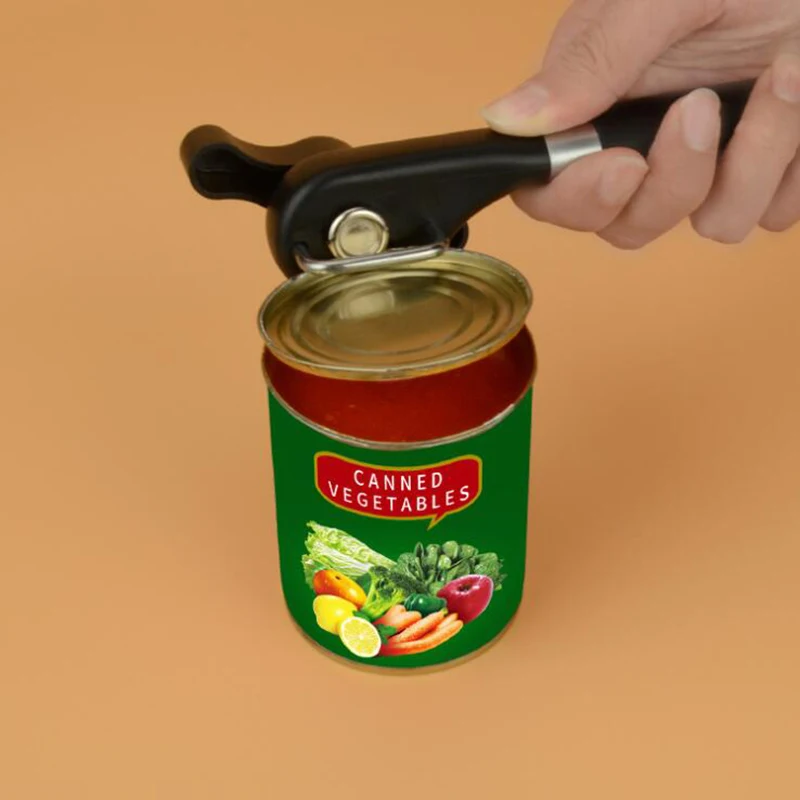 Professional Stainless Steel Manual Can Opener Safety Easy Effortless Openers With Turn Knob Household Kitchen Useful Tools
Professional Stainless Steel Manual Can Opener Safety Easy Effortless Openers With Turn Knob Household Kitchen Useful Tools
