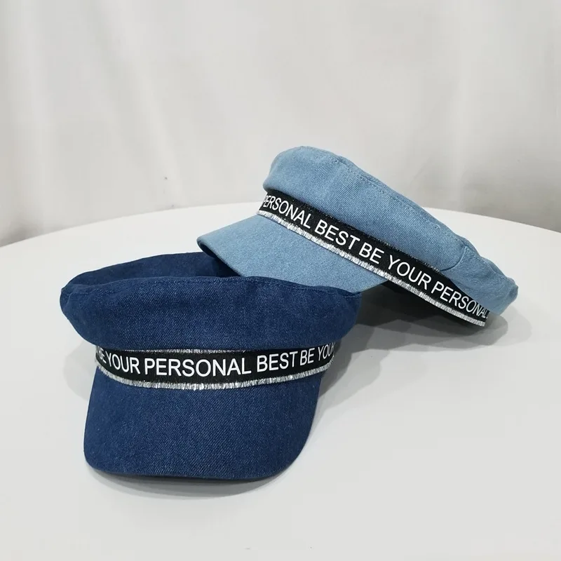 Берет джинсовый унисекс, универсальная английская восьмиугольная шапка, плоская кепка в полоску с надписью, Повседневная шапка под джинсы ...
Берет джинсовый унисекс, универсальная английская восьмиугольная шапка, плоская кепка в полоску с надписью, Повседневная шапка под джинсы ...