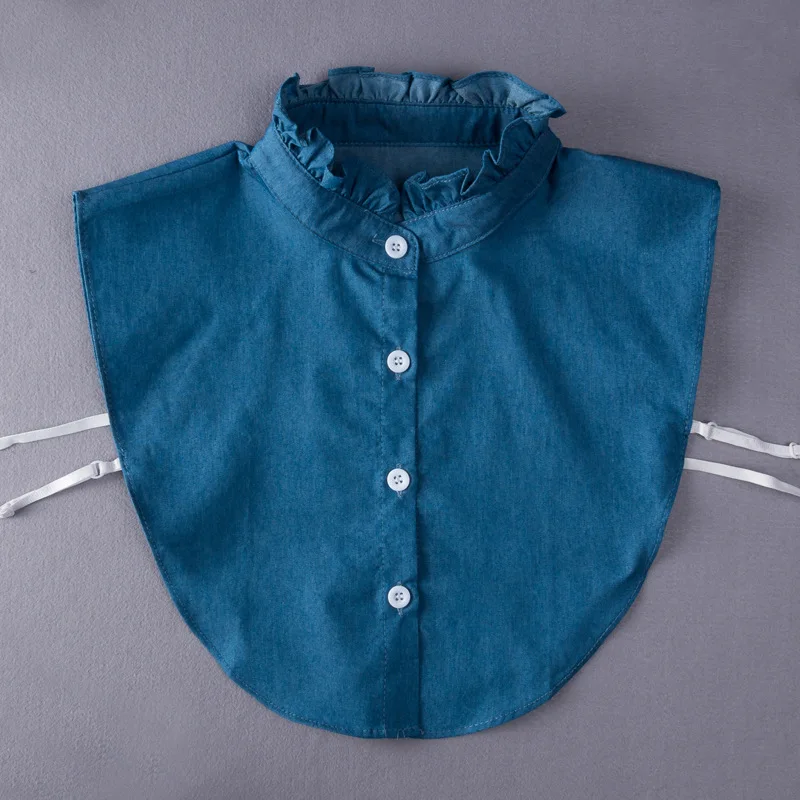 Denim shirt fake collar female lace stand-up collar shirt collar Korean version of all-match fake collar decorative collar
Denim shirt fake collar female lace stand-up collar shirt collar Korean version of all-match fake collar decorative collar