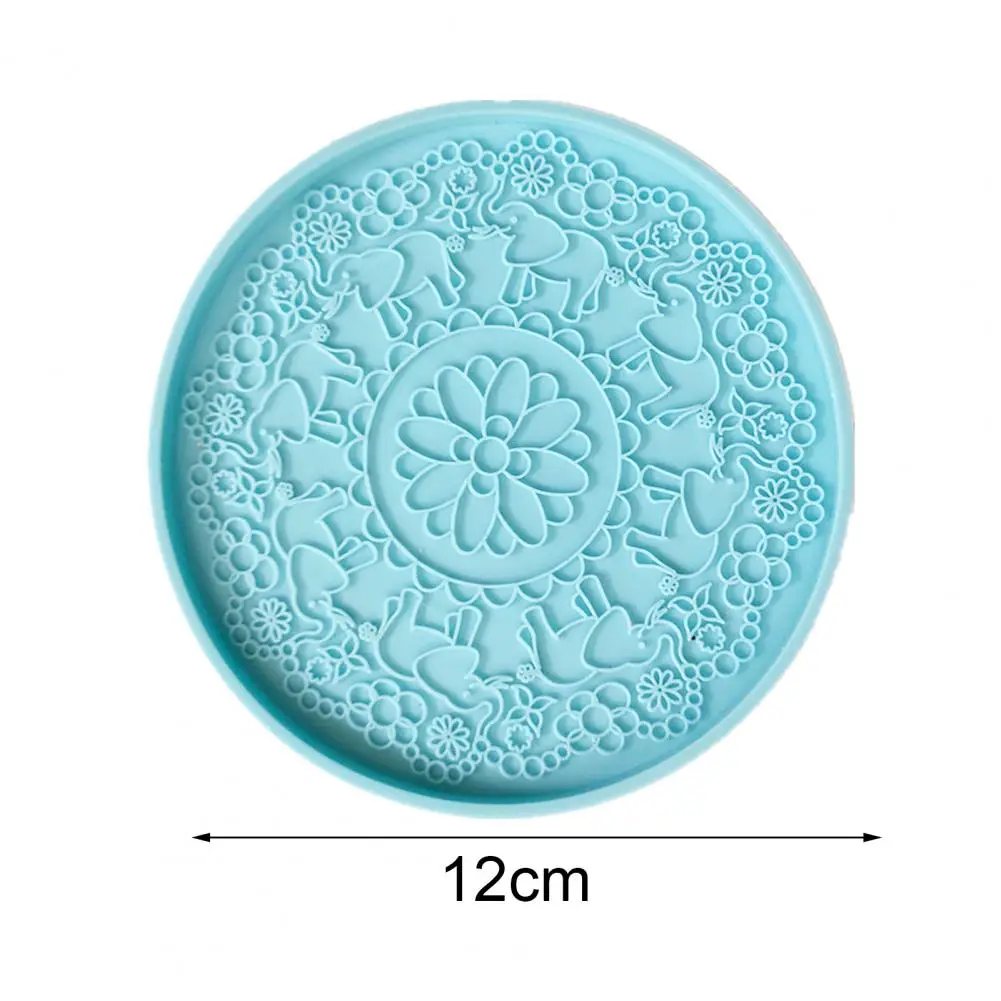 Coaster Mold Easy to Release Non-stick Round Tray Cup Mat Blue Casting Silicone Mould for DIY Cup Mats
Coaster Mold Easy to Release Non-stick Round Tray Cup Mat Blue Casting Silicone Mould for DIY Cup Mats
